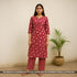 Digital Print Viscose Crepe Fabric- F5178